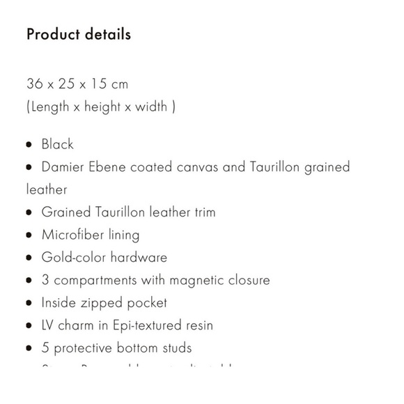 Authentic Louis Vuitton Damier Ebene LV Riverside Tote - Picture 15 of 17